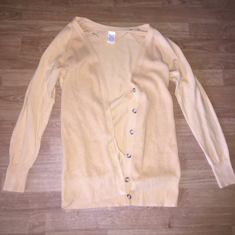 Mustard Fall Cardigan